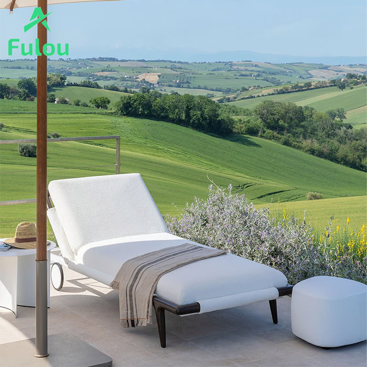 Outdoor Furniture Quick Dry - Modern Aluminum Sun Lounge UV Resistant