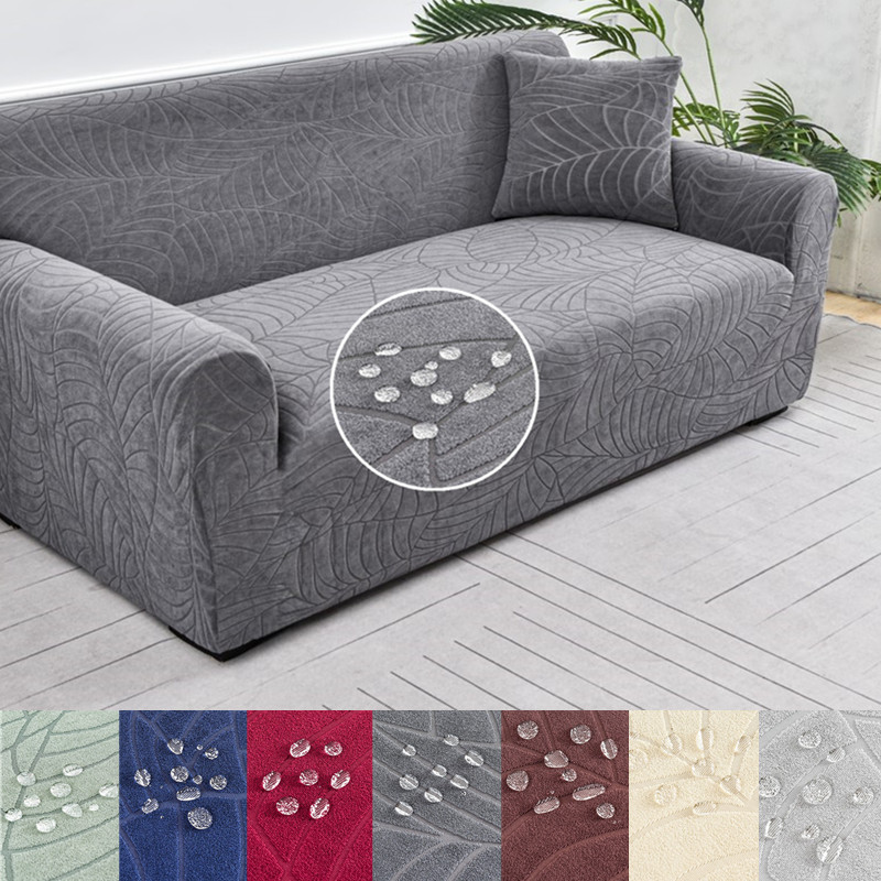 Outdoor Furniture L Shape - Thick Jacquard Sofa Cover for Living