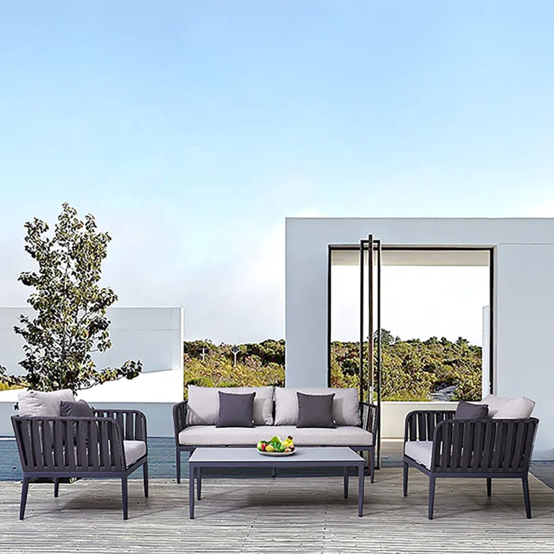Outdoor Furniture Set Sale - z Modern Patio Conversation Loveseat Couch
