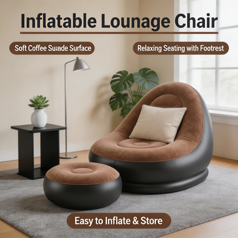 Outdoor Furniture Ideas - Lazy Couch Sofas Inflatable Chair Foldable