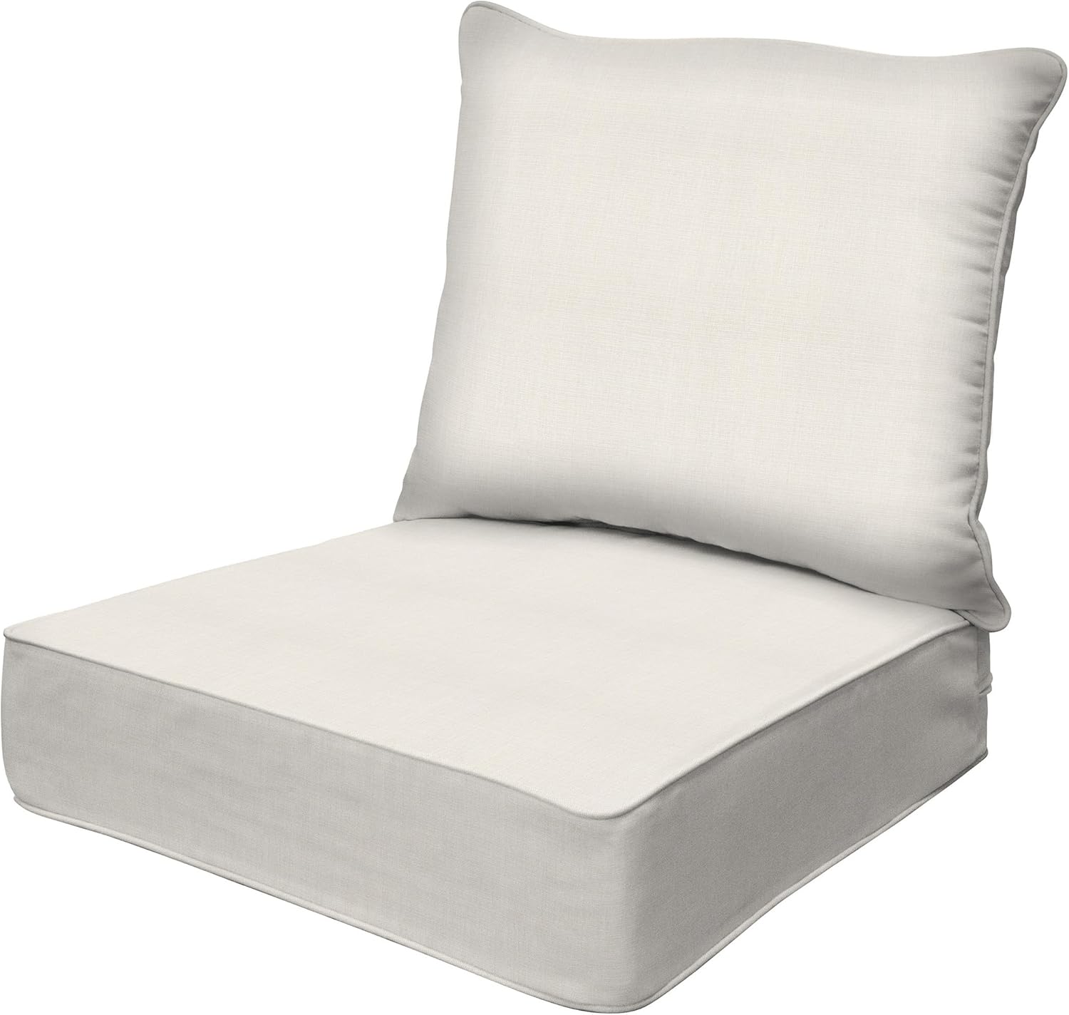 Outdoor Furniture Cover - Outdoor Patio Furniture, Solid Bone Color,