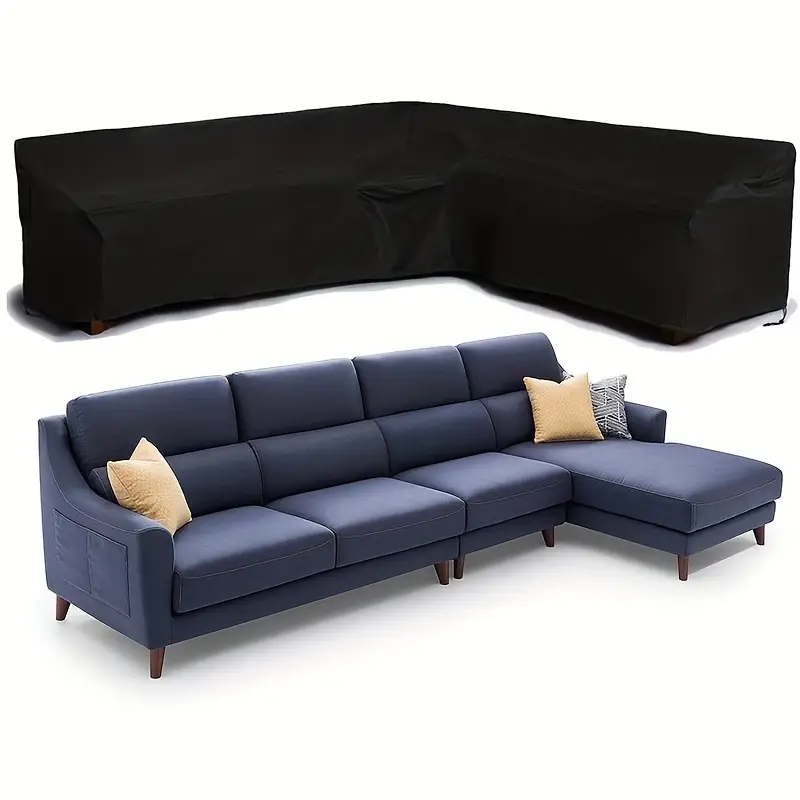 Outdoor Furniture L Shape - UV Resistant L Shaped Furniture Cover