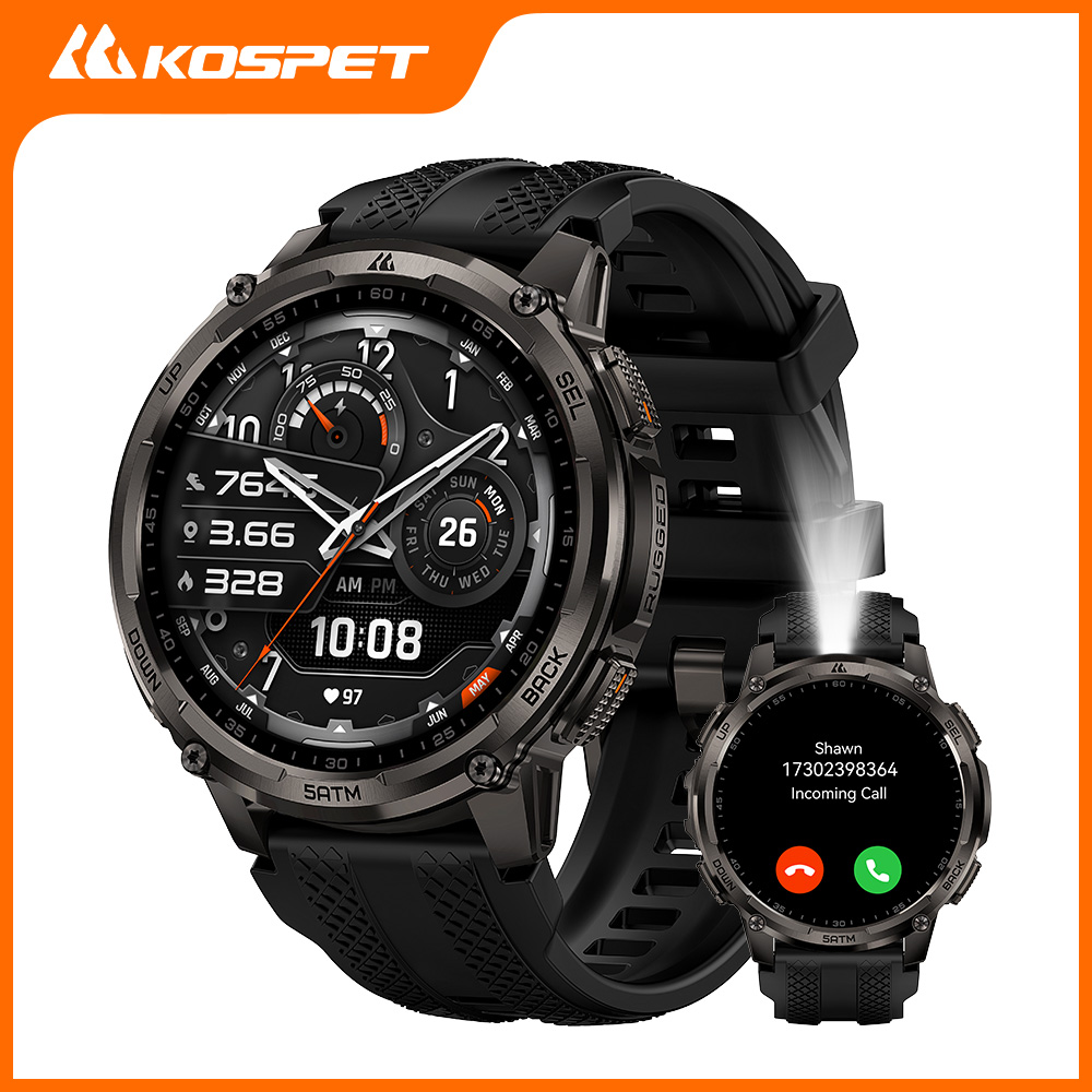 Outdoor Rug Waterproof - KOSPET TANK T4C Smartwatch Men’s Outdoor