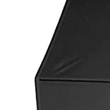 Outdoor Furniture Cover - Black Waterproof Oxford Dust Cover 24x24x30