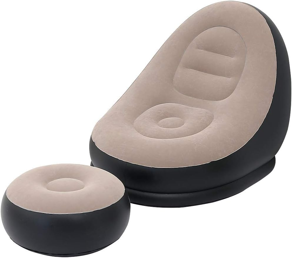 2Pcs Lazy Sofa Inflatable Chai - Outdoor Furniture Ideas review and price