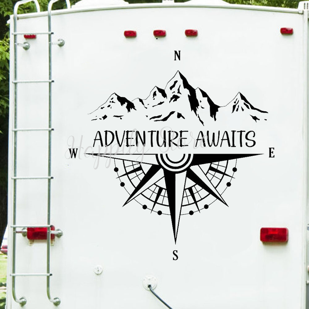Campervan Stickers Adventure A - Outdoor Furniture Ideas review and price