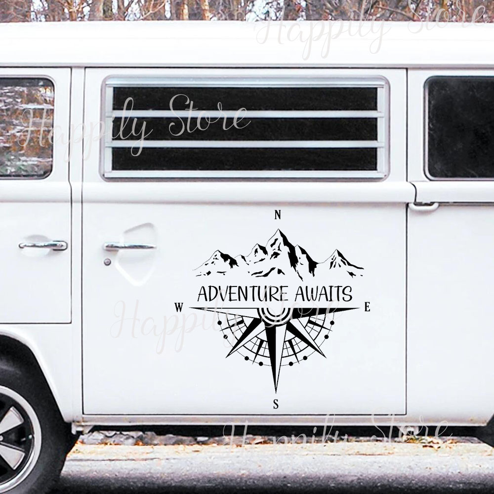 Campervan Stickers Adventure A - Outdoor Furniture Ideas review and price