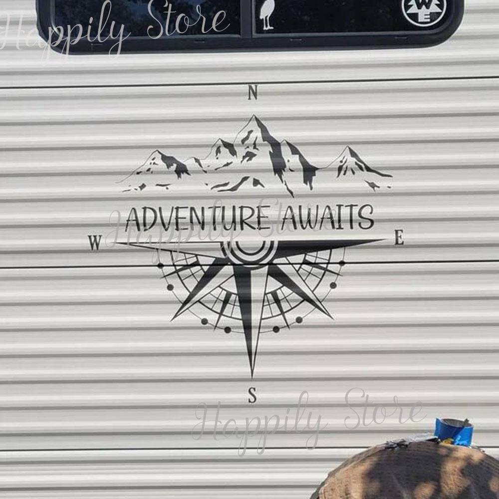 Campervan Stickers Adventure A - Outdoor Furniture Ideas review and price