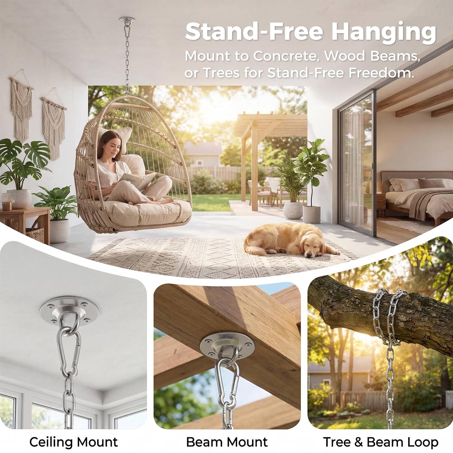 Outdoor Hanging Egg Chair With - Outdoor Furniture Without Cushions review and price