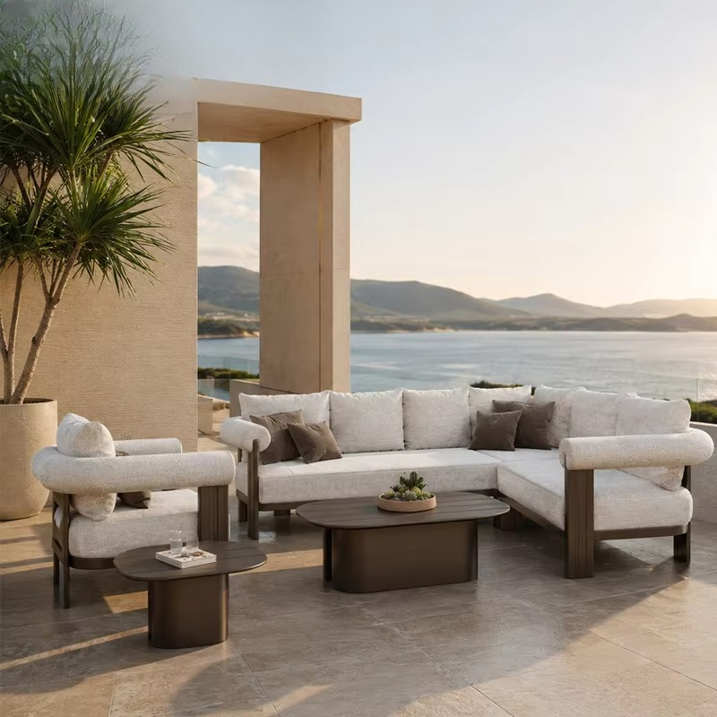 #Luxury Villa Sofa Set Modern  - Outdoor Furniture L Shape review and price