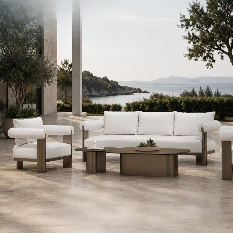 #Luxury Villa Sofa Set Modern  - Outdoor Furniture L Shape review and price