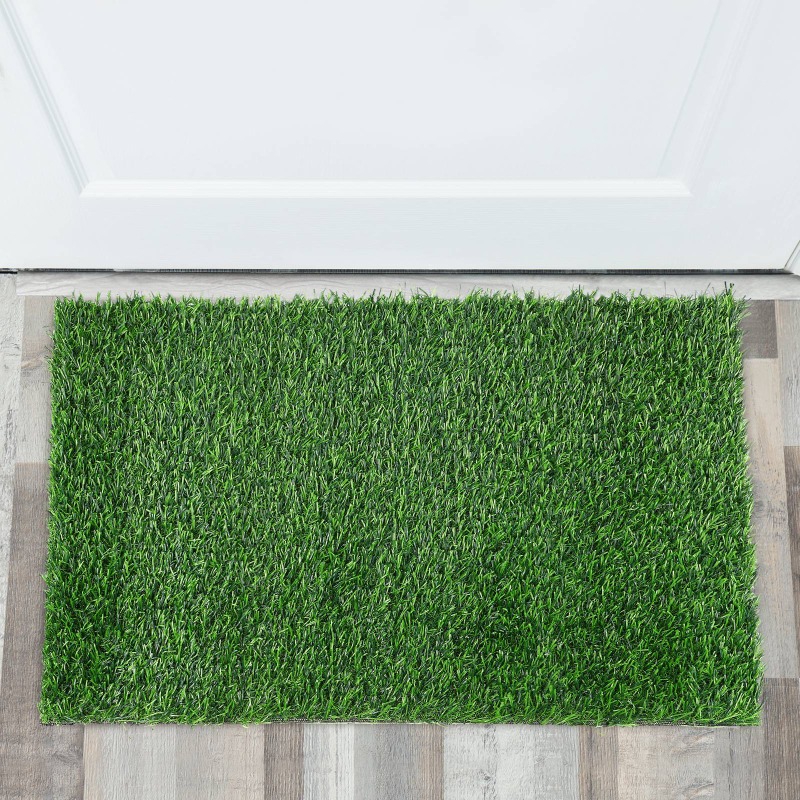 non slip artificial grass door - Outdoor Rug Waterproof review and price