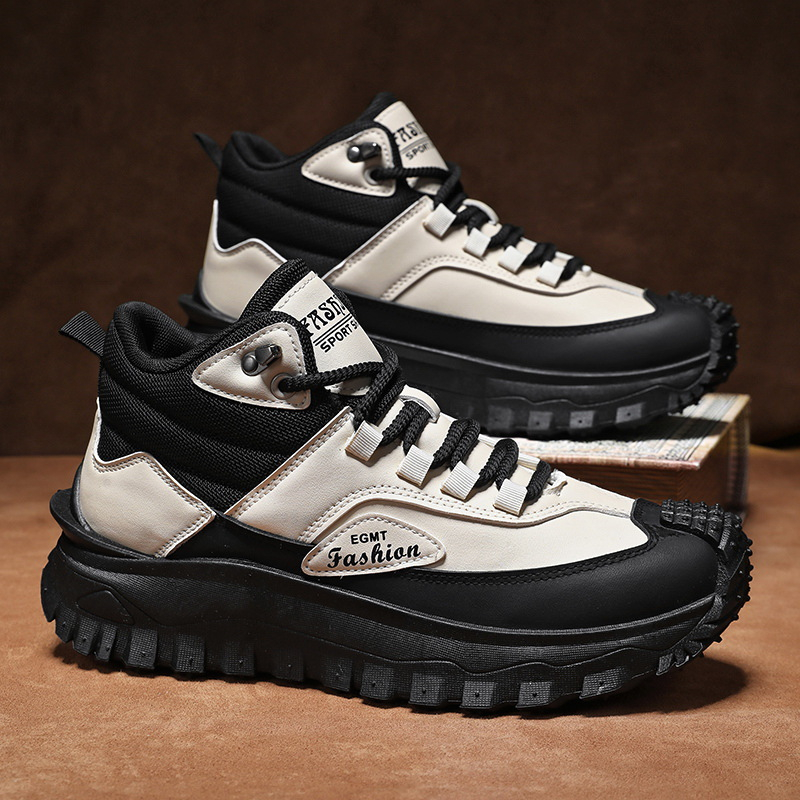 Men'S Black And White Mid Top  - Outdoor Rug Waterproof review and price
