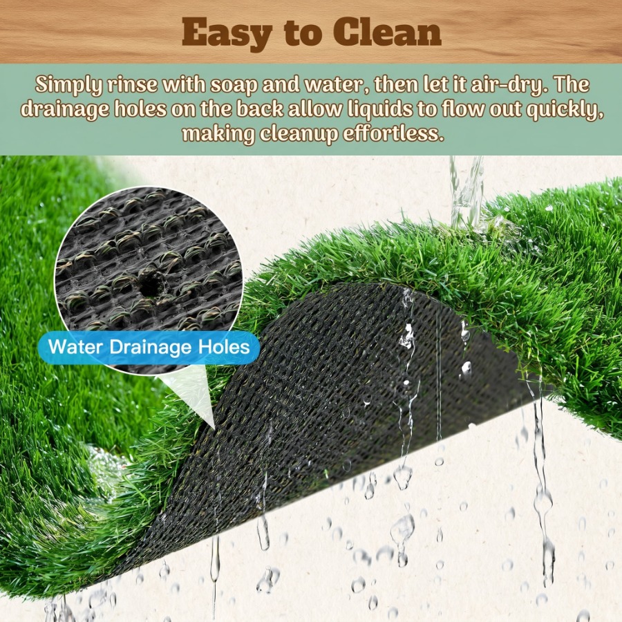6.5 x 10 Ft Artificial Grass T - Outdoor Rug Waterproof review and price
