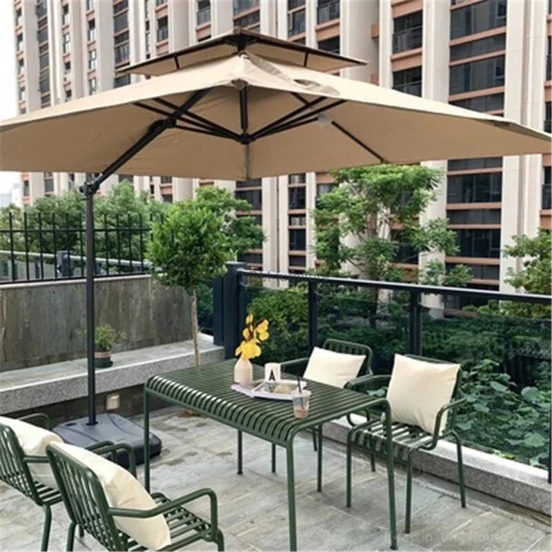 Modern Minimalist Leisure Cour - Outdoor Furniture Green review and price