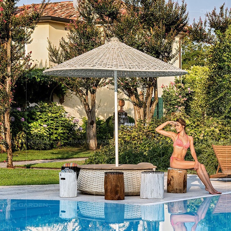 Modern Outdoor Rattan Umbrella - Outdoor Furniture Ideas review and price