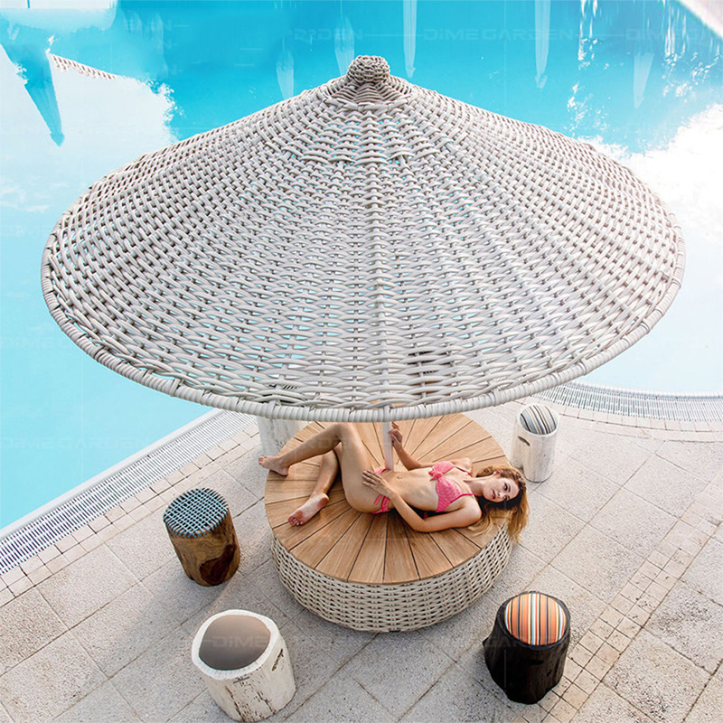 Modern Outdoor Rattan Umbrella - Outdoor Furniture Ideas review and price
