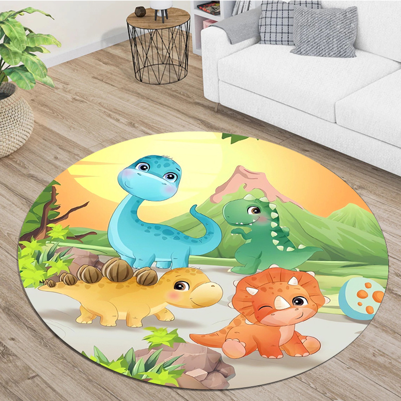 Cute Cartoon Dinosaur Mountain - Outdoor Furniture Green review and price