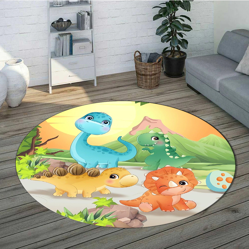 Cute Cartoon Dinosaur Mountain - Outdoor Furniture Green review and price