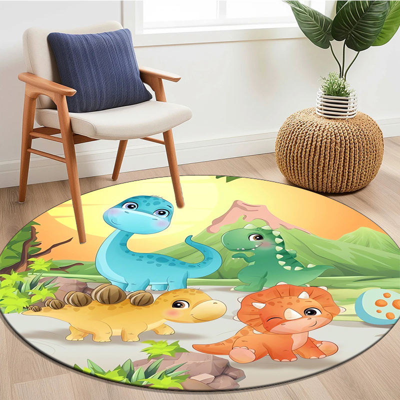 Cute Cartoon Dinosaur Mountain - Outdoor Furniture Green review and price