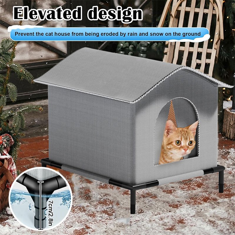 Stray Cat Houses with Mat Wate - Outdoor Rug Waterproof review and price