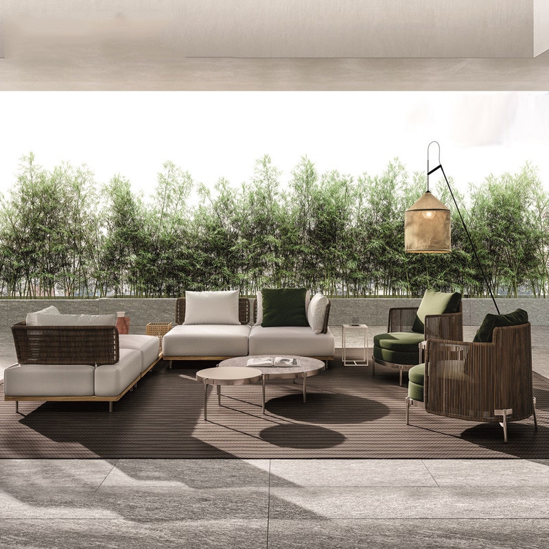 Outdoor Sofa Courtyard Set, Ho - Outdoor Furniture Set Sale review and price