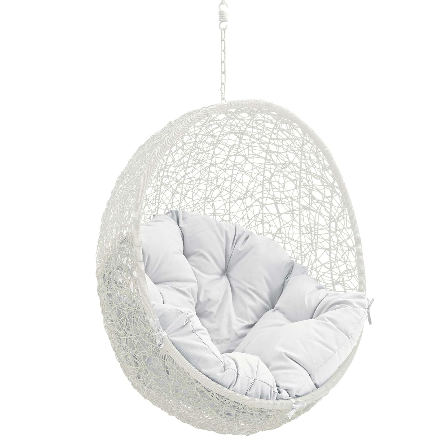 White Outdoor Patio Swing Chai - Outdoor Furniture Without Cushions review and price