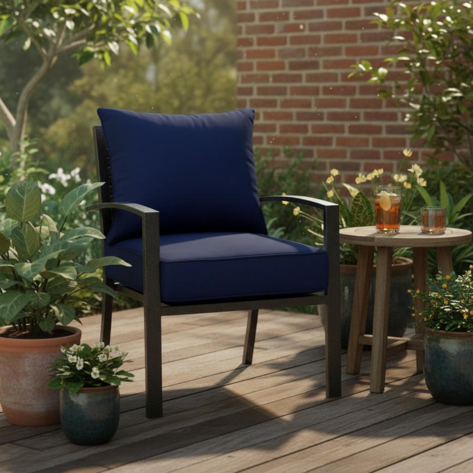 Patio Chair Pad Removable Cove - Outdoor Furniture Cover review and price
