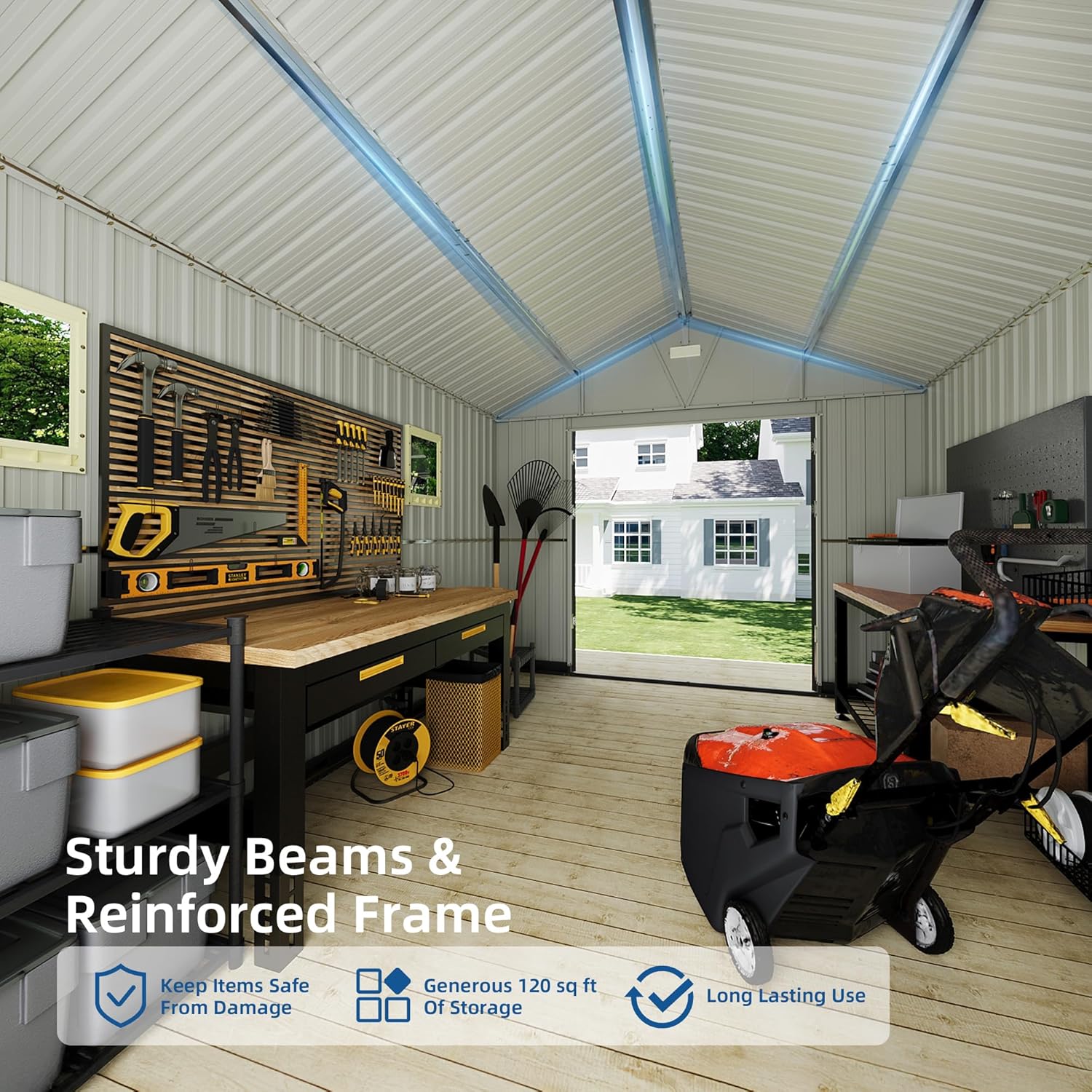10x12 FT Outdoor Storage Shed, - Outdoor Furniture Ideas review and price