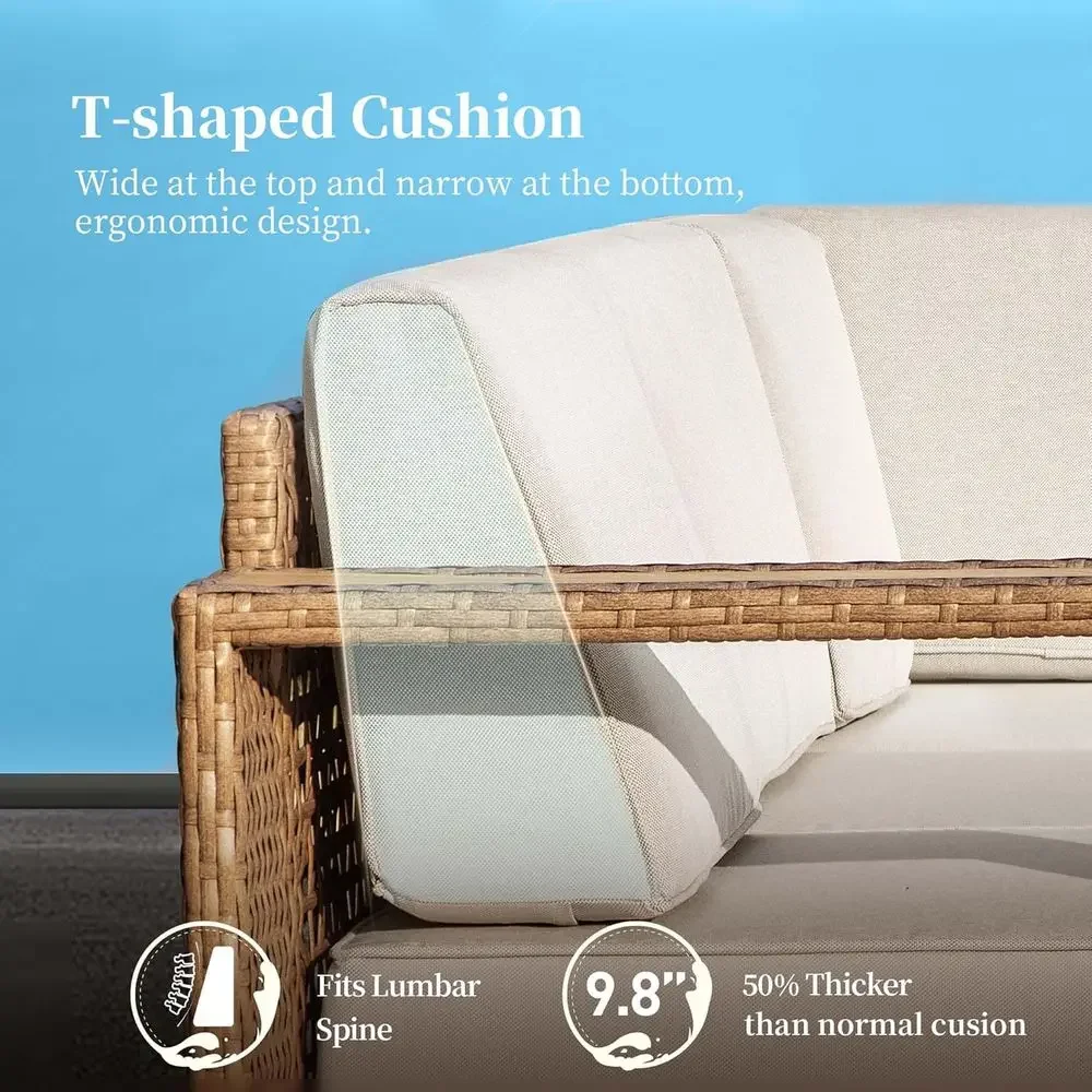 L-Shaped Outdoor Sectional Sof - Outdoor Furniture L Shape review and price