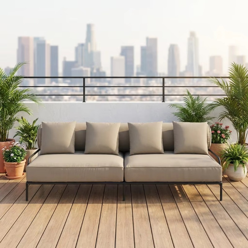 Outdoor sofa 304 stainless ste - Outdoor Furniture Quick Dry review and price