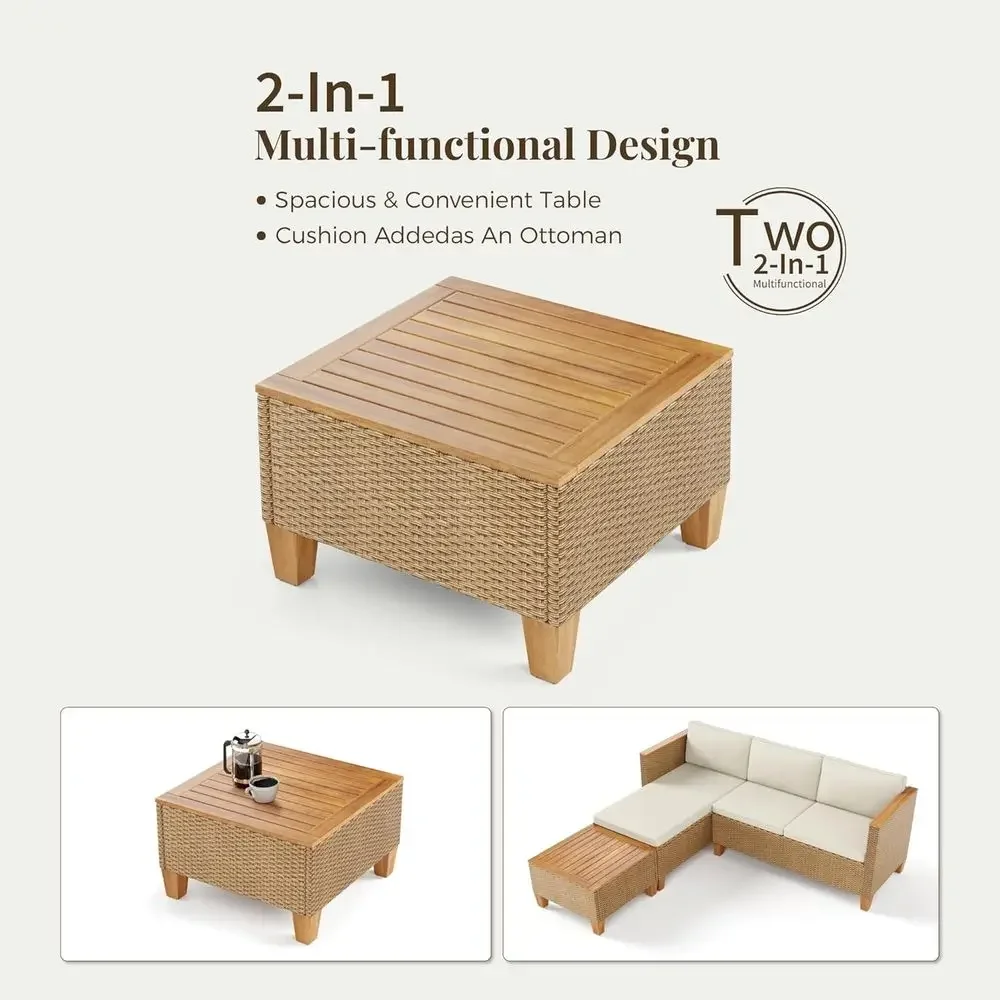 3-Piece Outdoor Patio Furnitur - Outdoor Furniture L Shape review and price