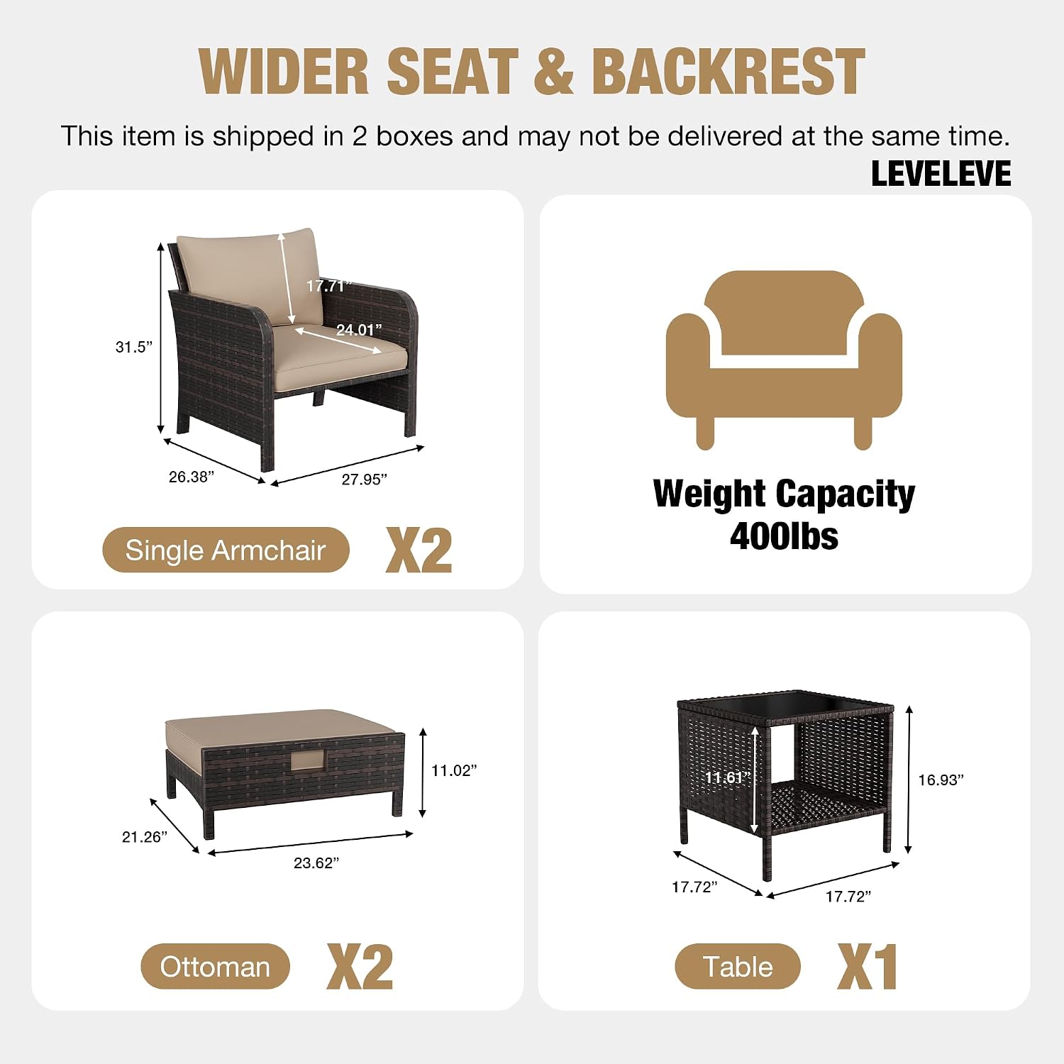 Patio 5 Piece Conversation Fur - Outdoor Furniture Ideas review and price